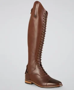 Premier Equine Maurizia Ladies Long Leather Riding Boot- Brown